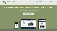 Desktop Screenshot of duenorthstudios.com